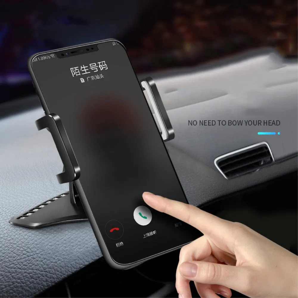 3 in 1 Car GPS Smartphone Holder: Dashboard / Visor Clamp   AC Grid Clip for Switel Snow S4011D - Black