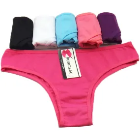 5 Pcs/set Women Underwear Cotton Sexy Everyday Ladies Girls