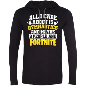 All I Care... Men's T-Shirt Hoodie