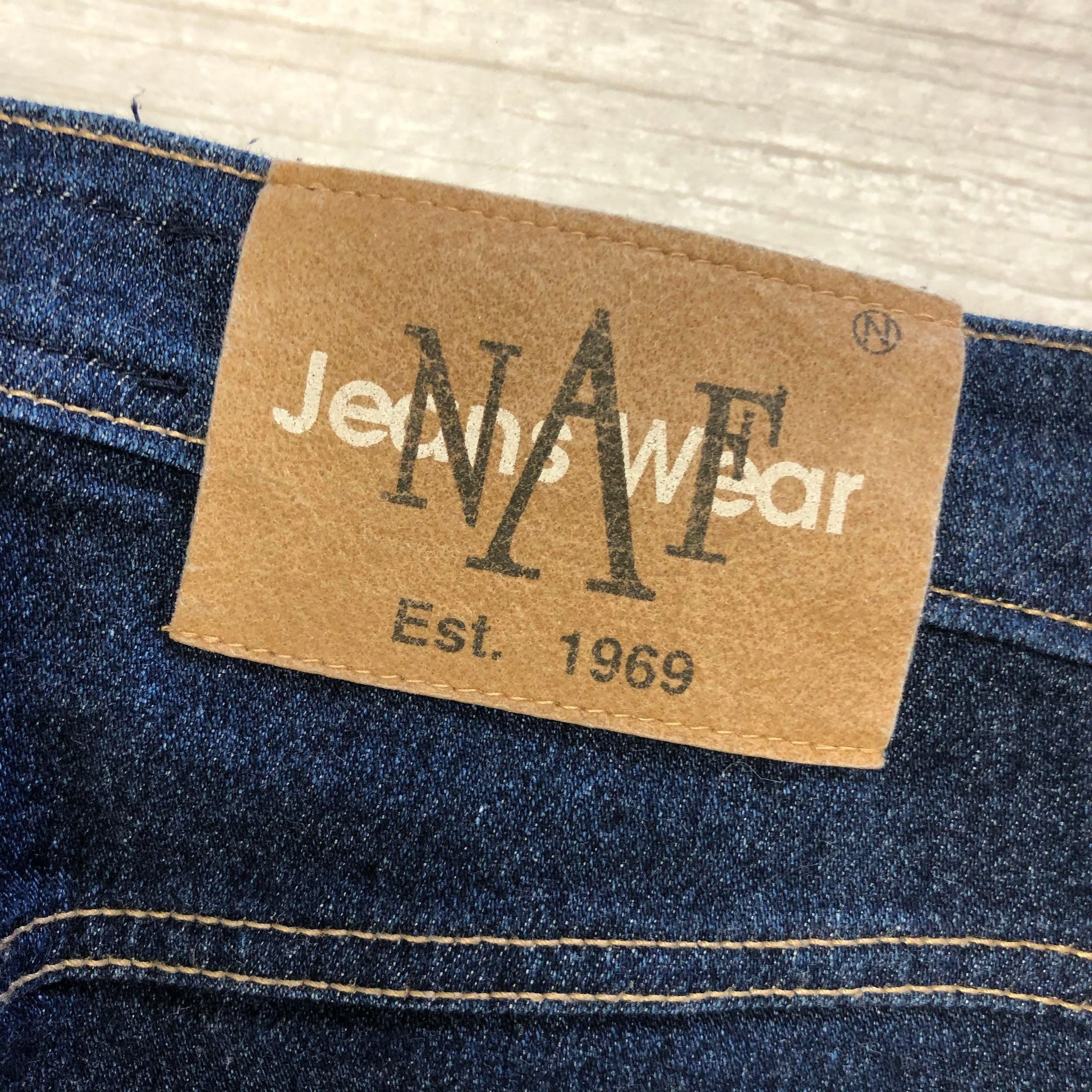 Australian Made Vintage 1980's NAF Stretch Capri Jeans- Size 10