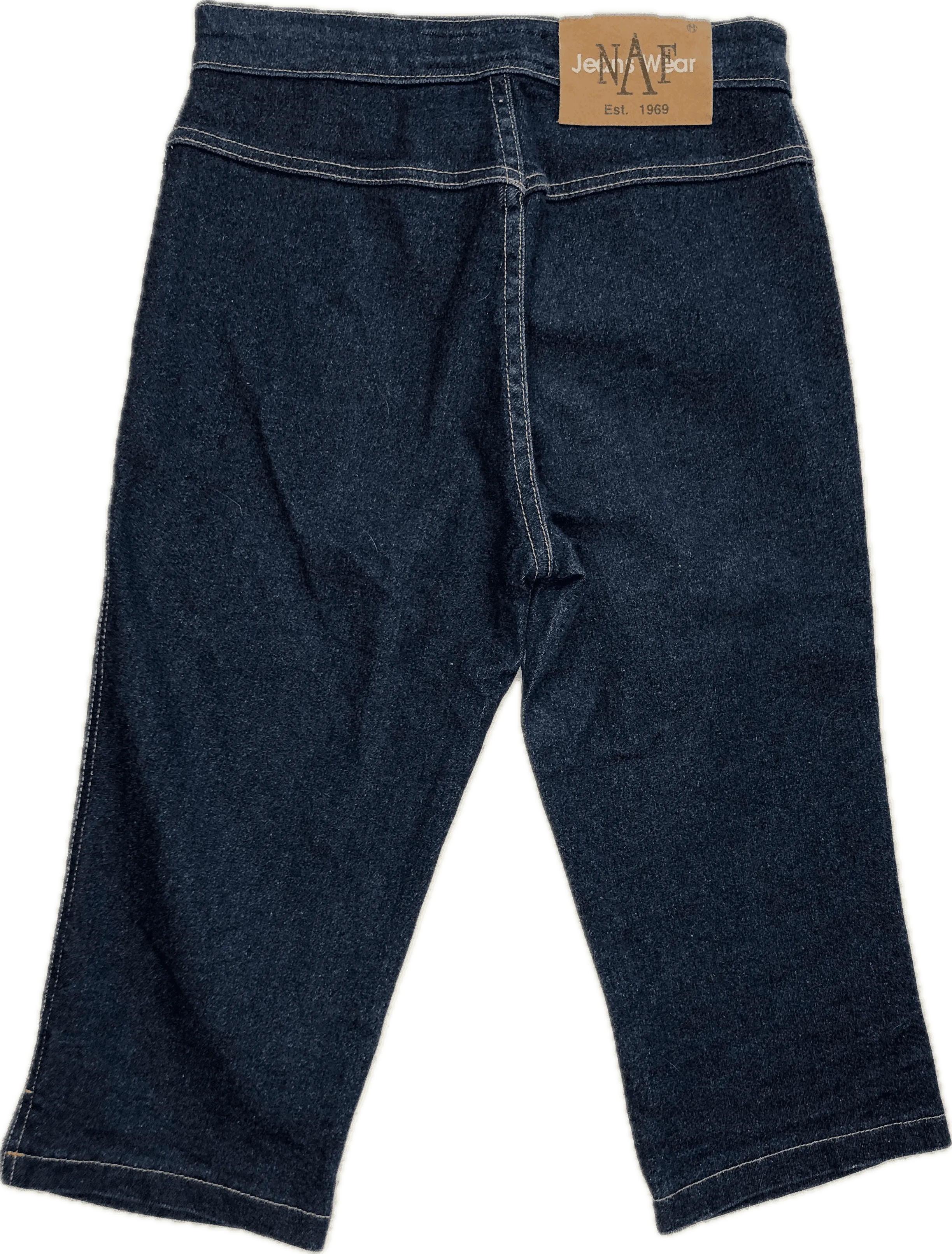 Australian Made Vintage 1980's NAF Stretch Capri Jeans- Size 10