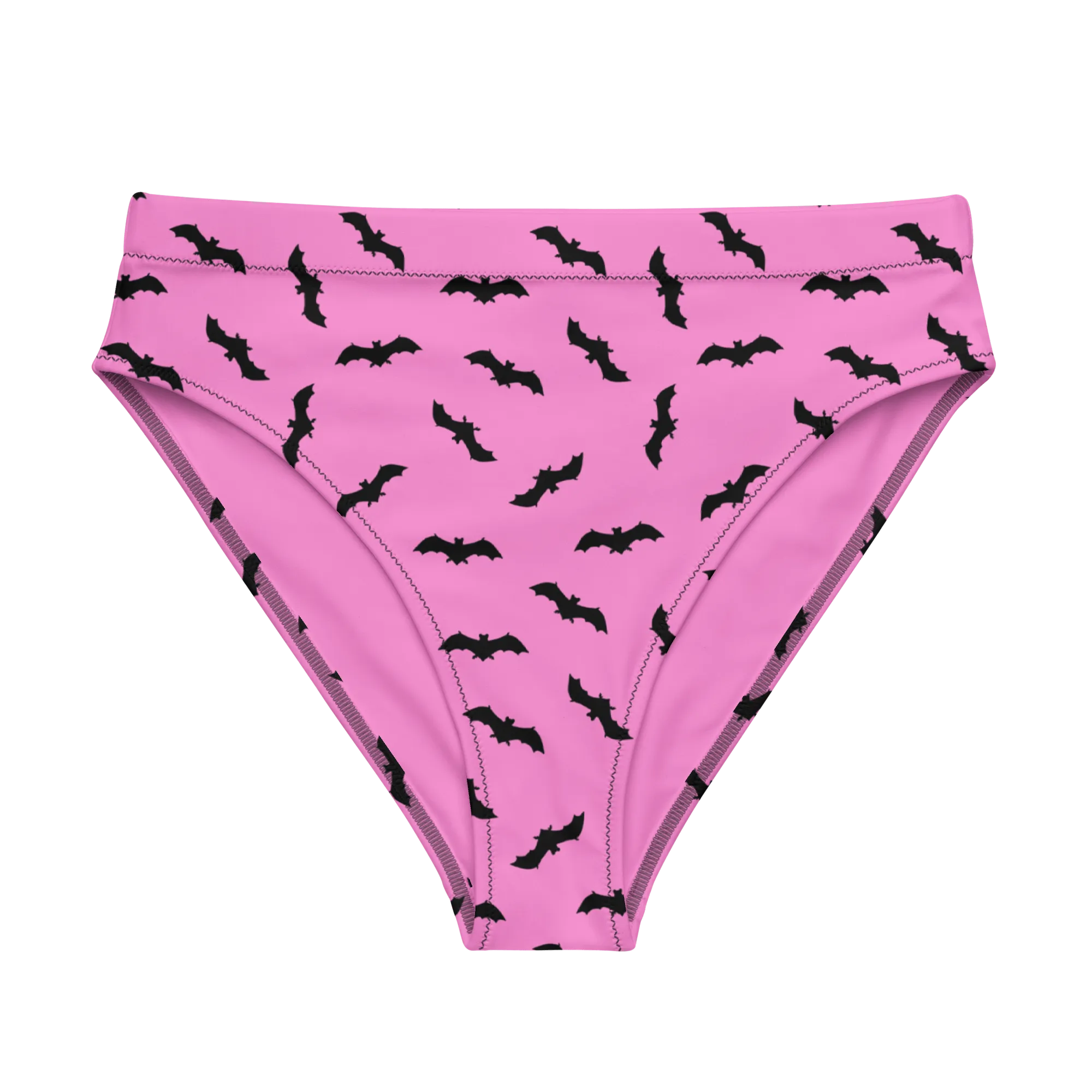 Bat Babe Sport High-Waisted Bikini Bottom