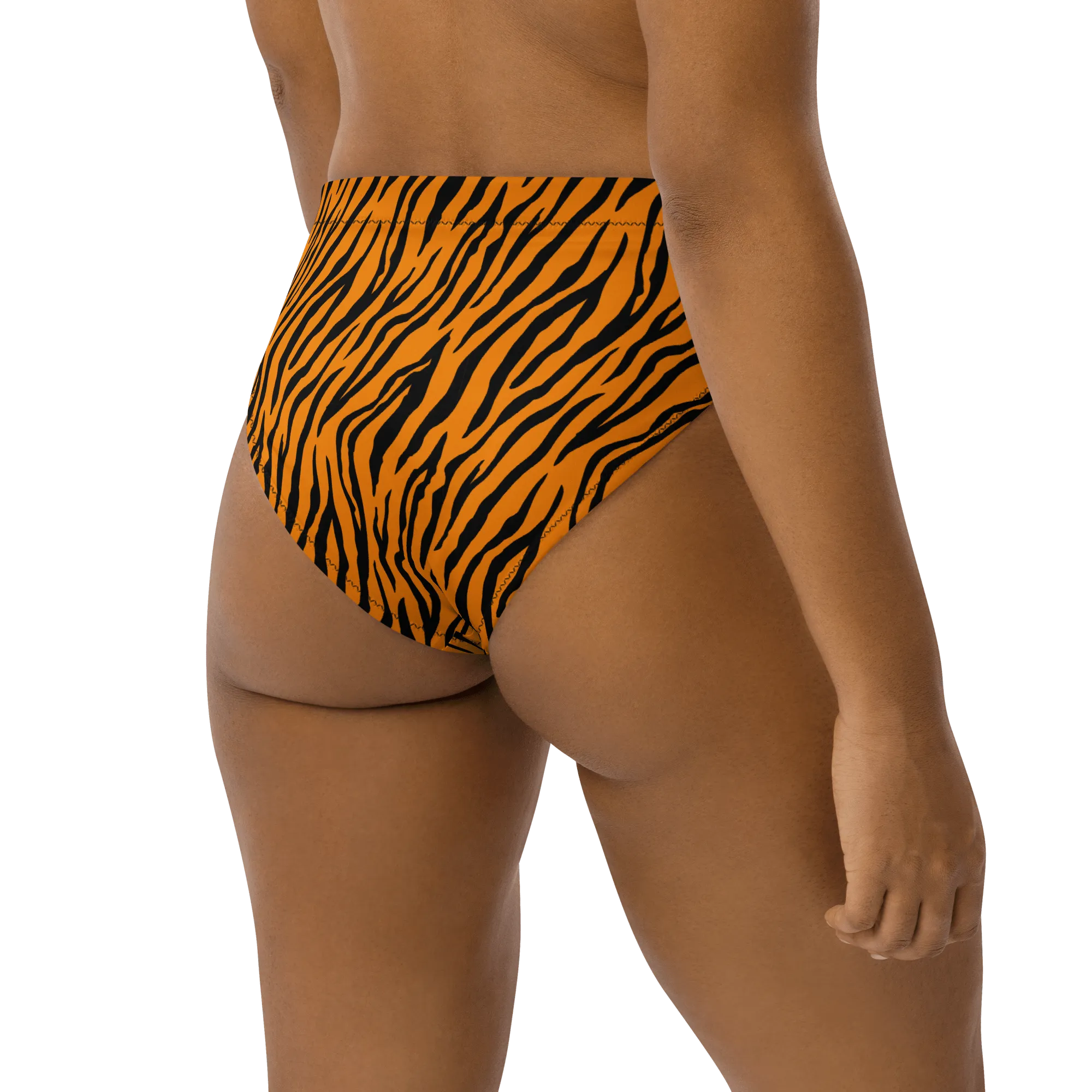 Bengal Heat High-Waisted Sport Bikini Bottom