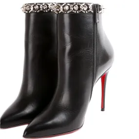 Booty Chain 100MM Ankle Boots Size 35