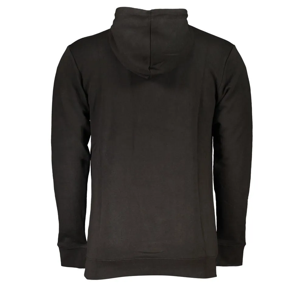 Cavalli Class Black Cotton Men Men's Sweater