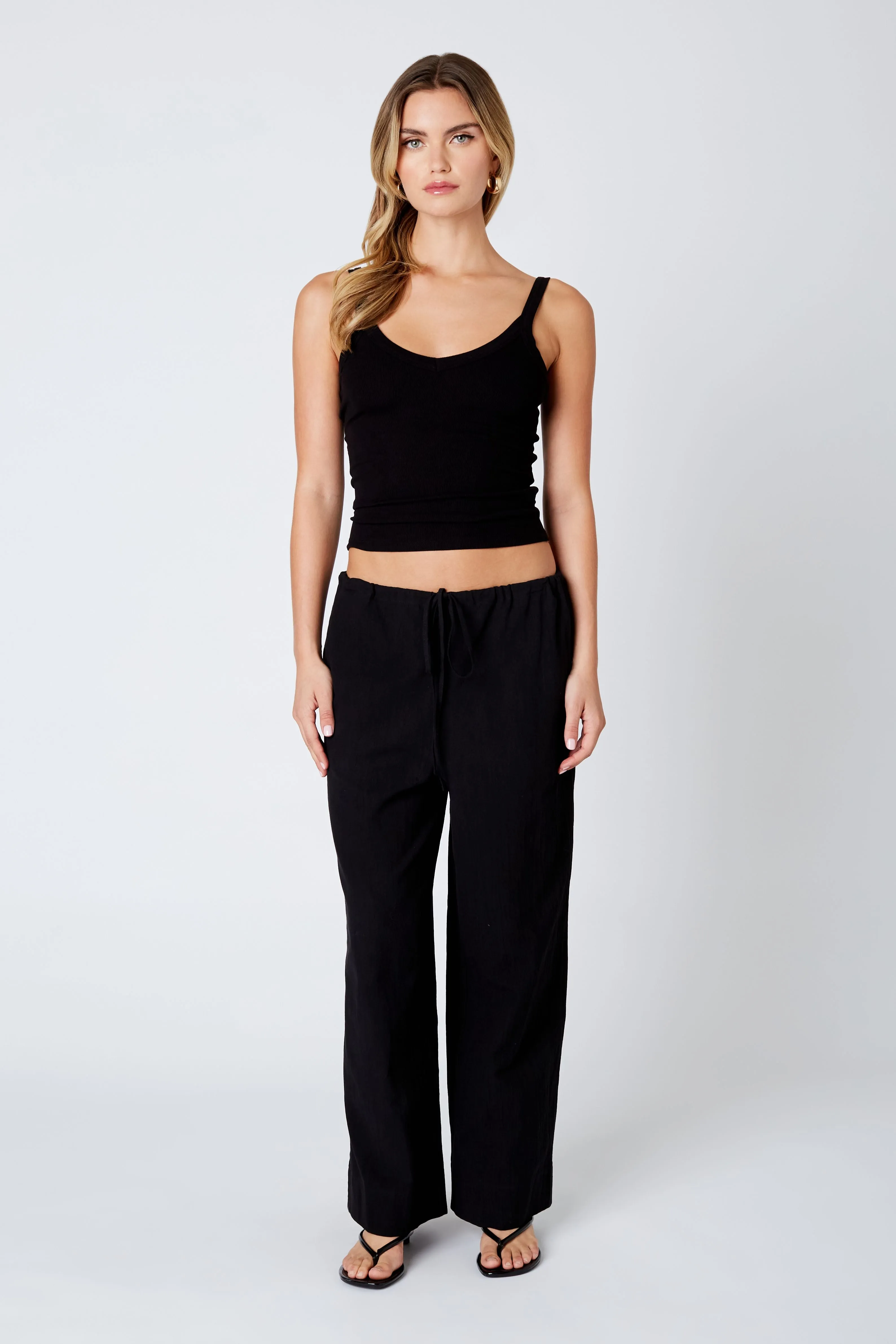 Checking In Cotton Pant