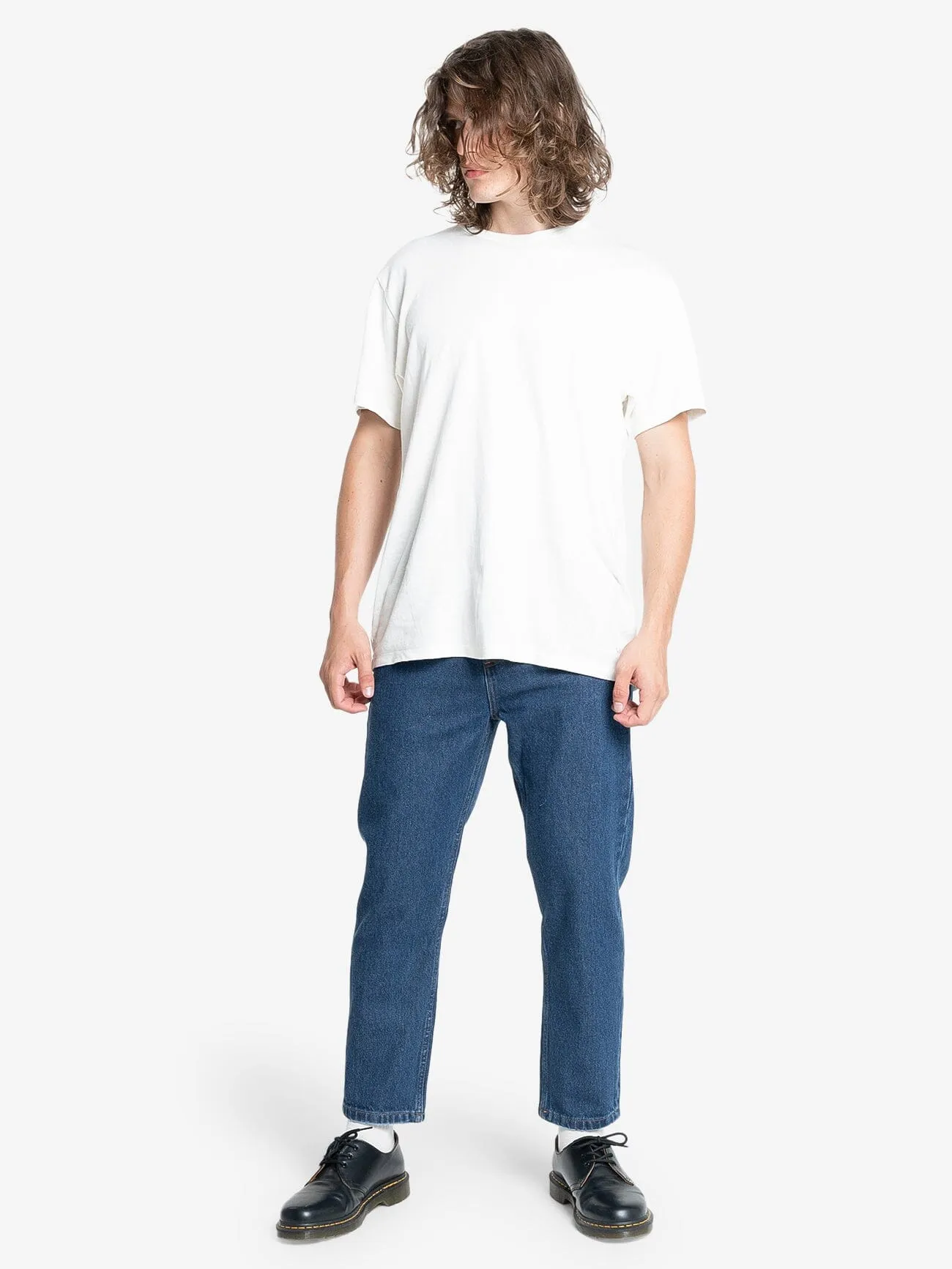 Chopped Denim Jean - Double Indigo Rinse