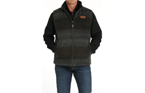 Cinch Men's Reversible Vest Charcoal