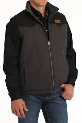Cinch Men's Reversible Vest Charcoal