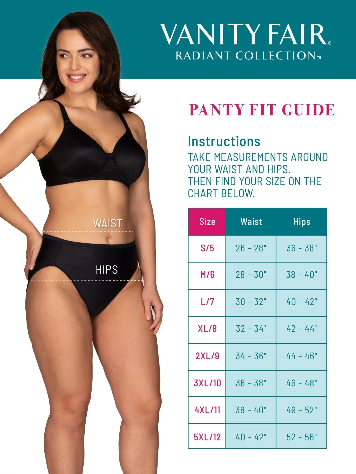 Collection Women'S Undershapers Brief Underwear, 3 Pack