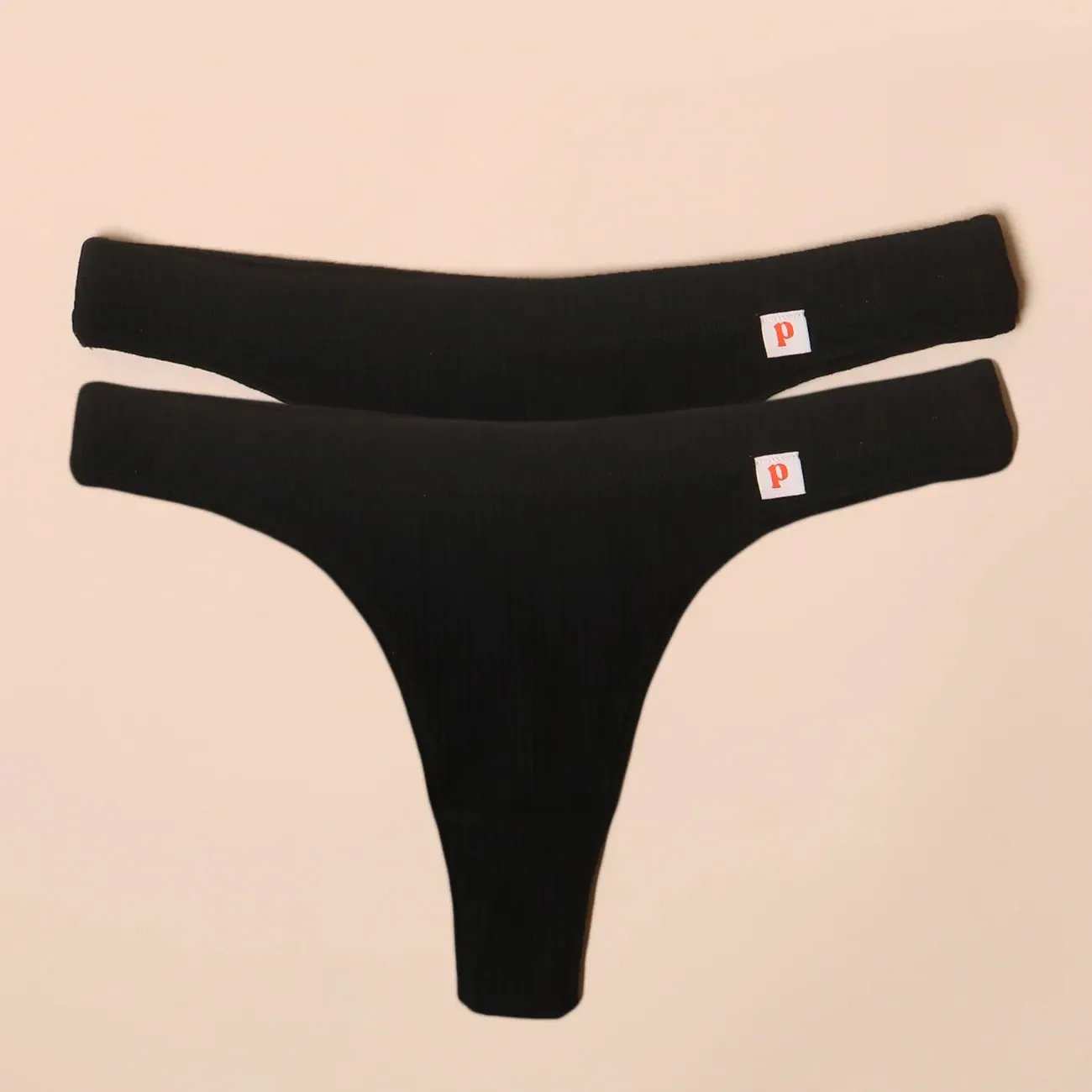Comfy Slips with Organic Cotton – 2 Slips in White & Black