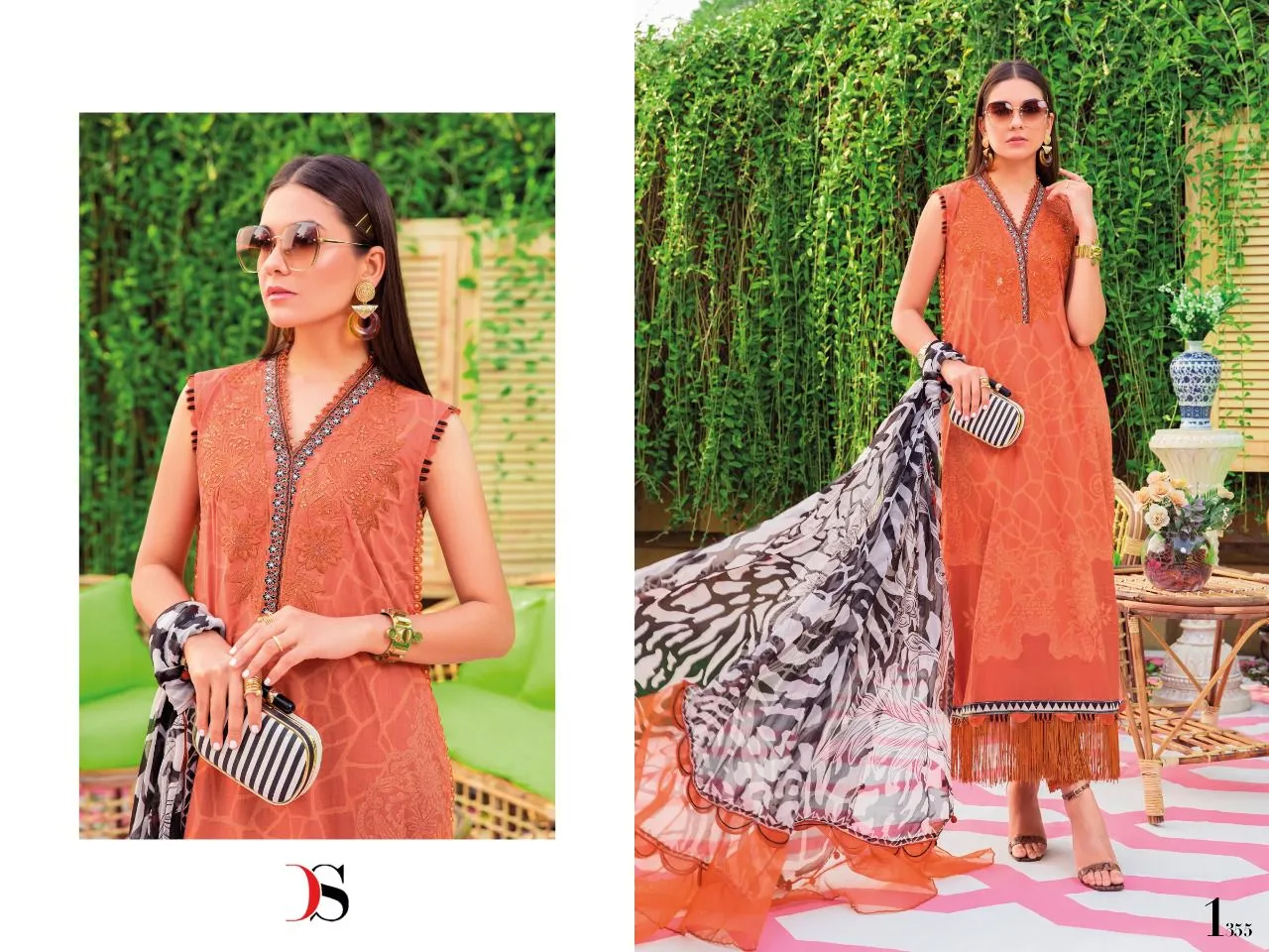 Deepsy Pure cotton with embroidery Suit