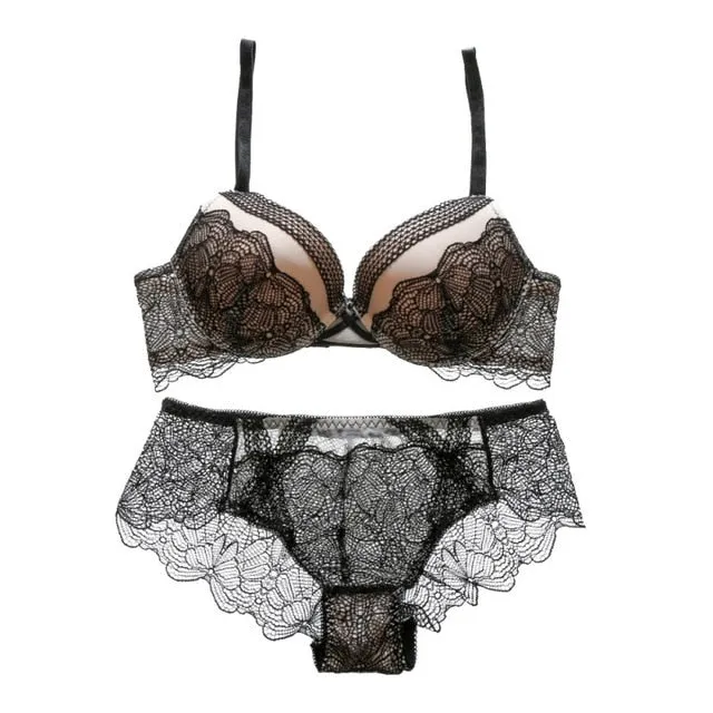Female Buckle Bra Sets