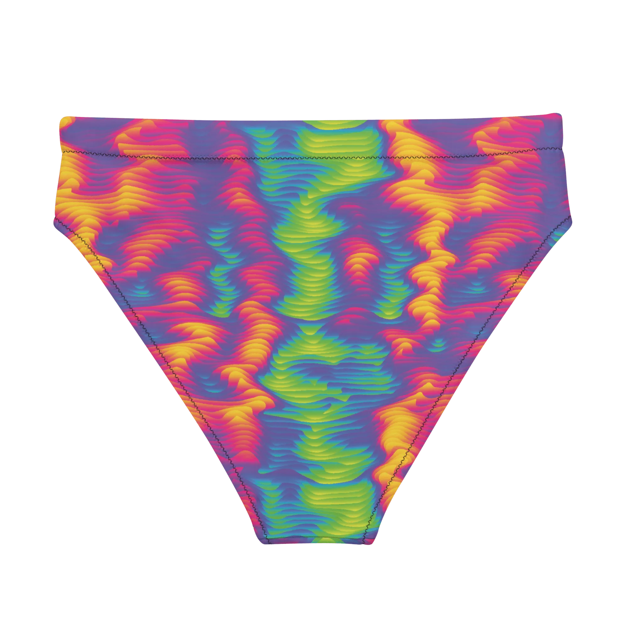 Hazy Daze High-Waisted Sport Bikini Bottoms