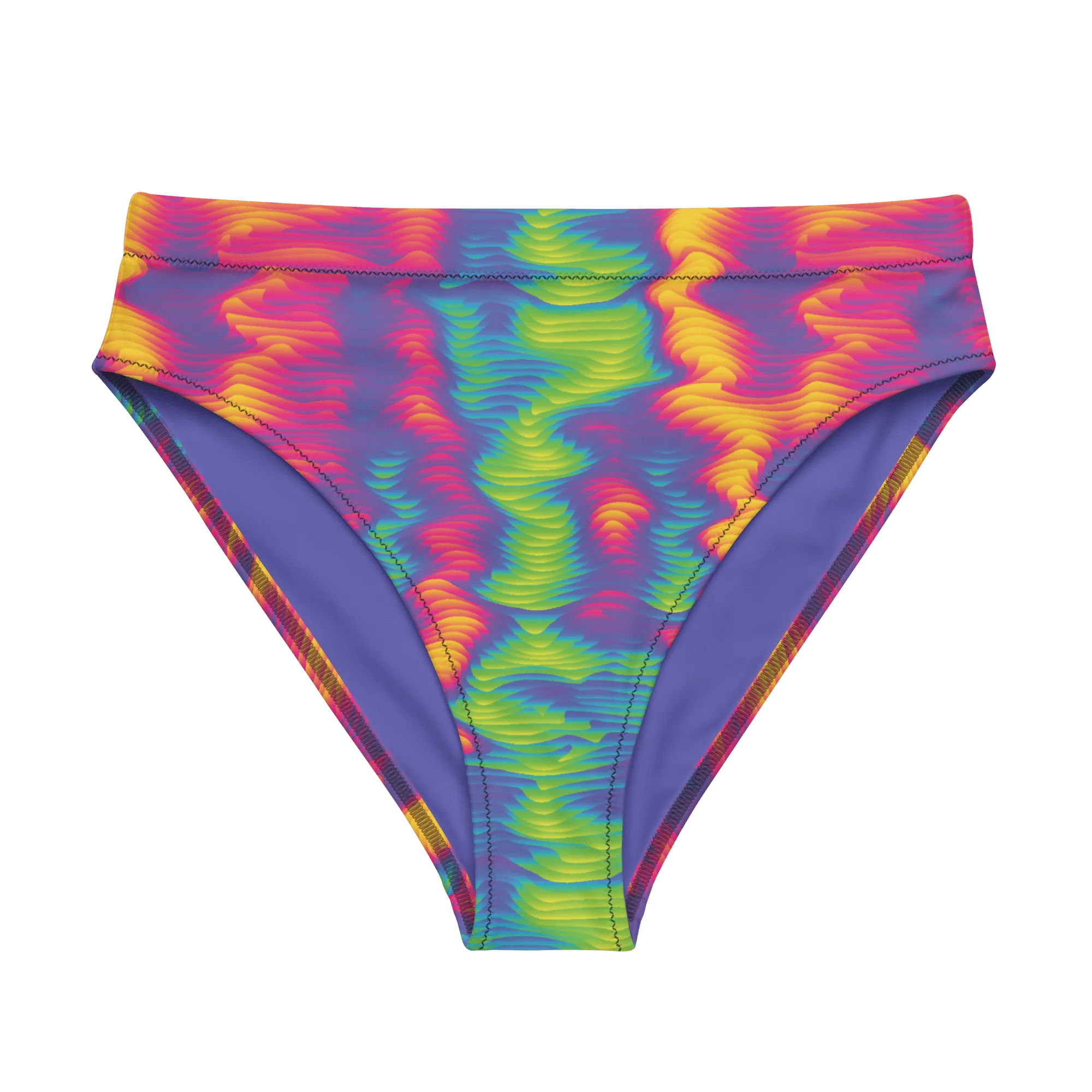 Hazy Daze High-Waisted Sport Bikini Bottoms