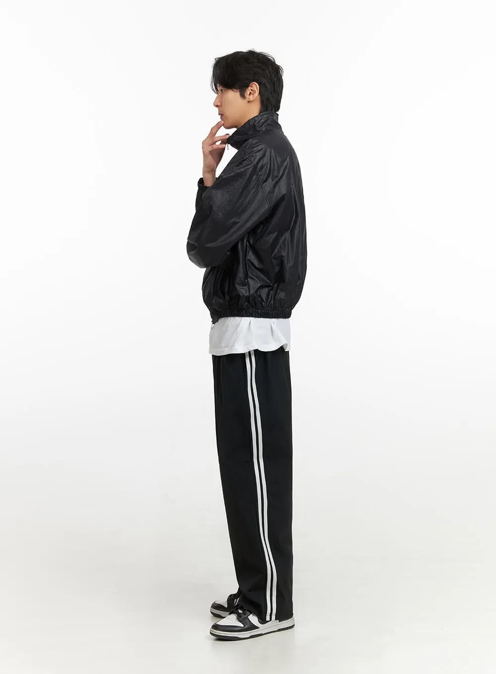 Men's Solid Trackpants IY431