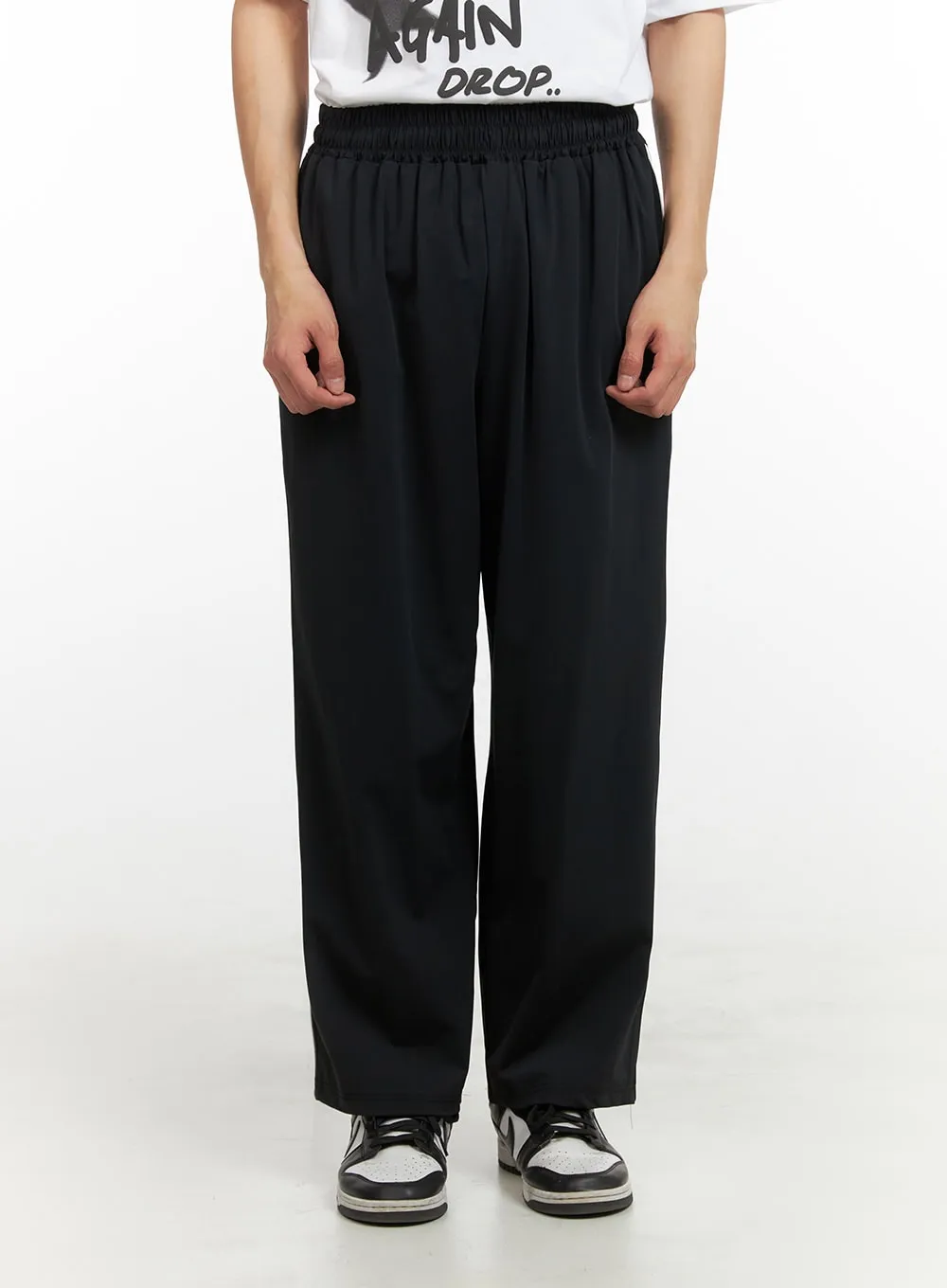 Men's Solid Trackpants IY431