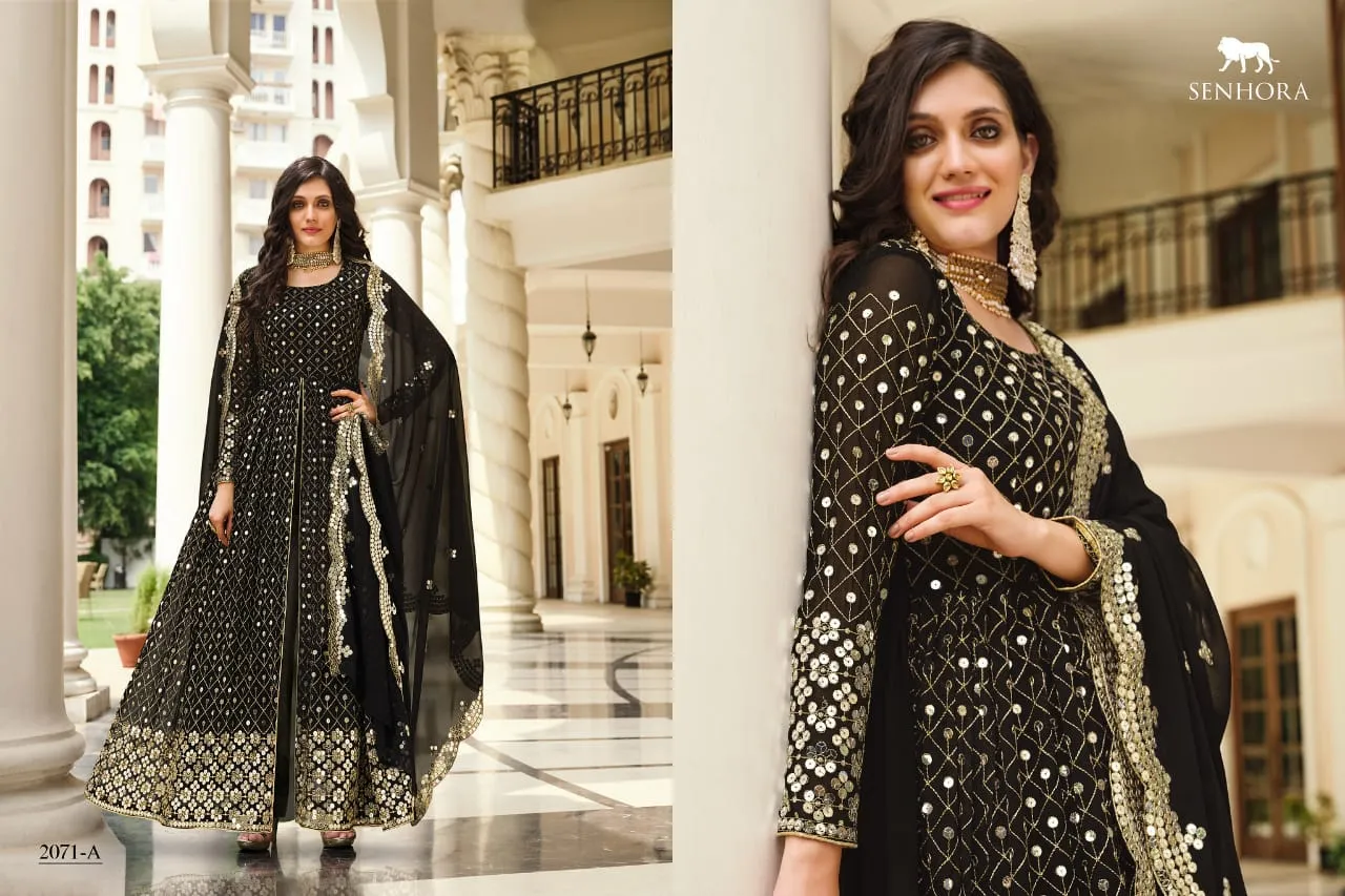 Moksa 2071 Color Senhora Designer Salwar Suits