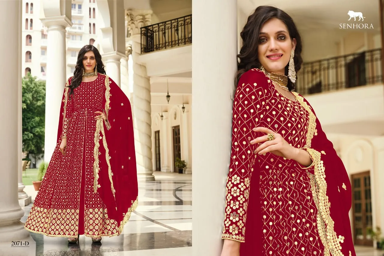 Moksa 2071 Color Senhora Designer Salwar Suits