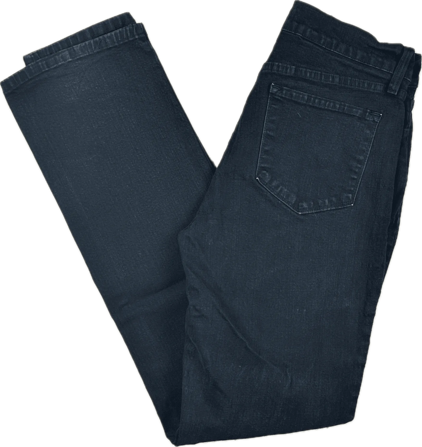 NYDJ Black Lift & Tuck 'Straight; Jeans -Size 6 US or 10 AU