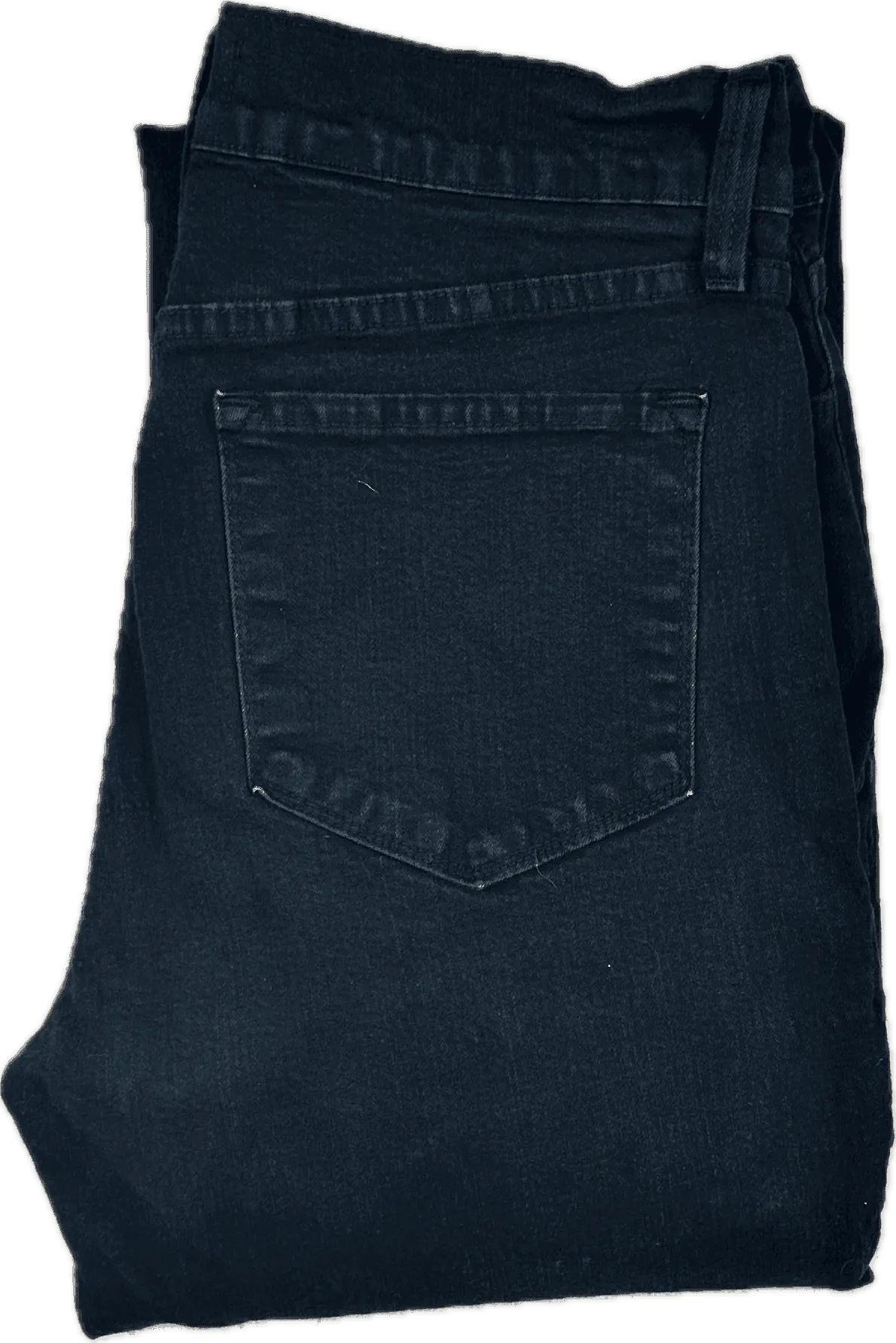 NYDJ Black Lift & Tuck 'Straight; Jeans -Size 6 US or 10 AU