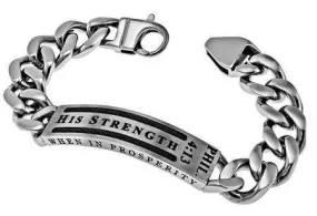 Philippians 4:13 Cable Bracelet