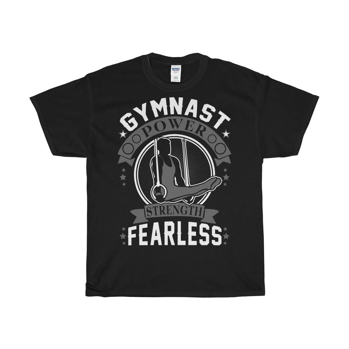 Power, Strength, Fearless... Men's Gymnast Tee