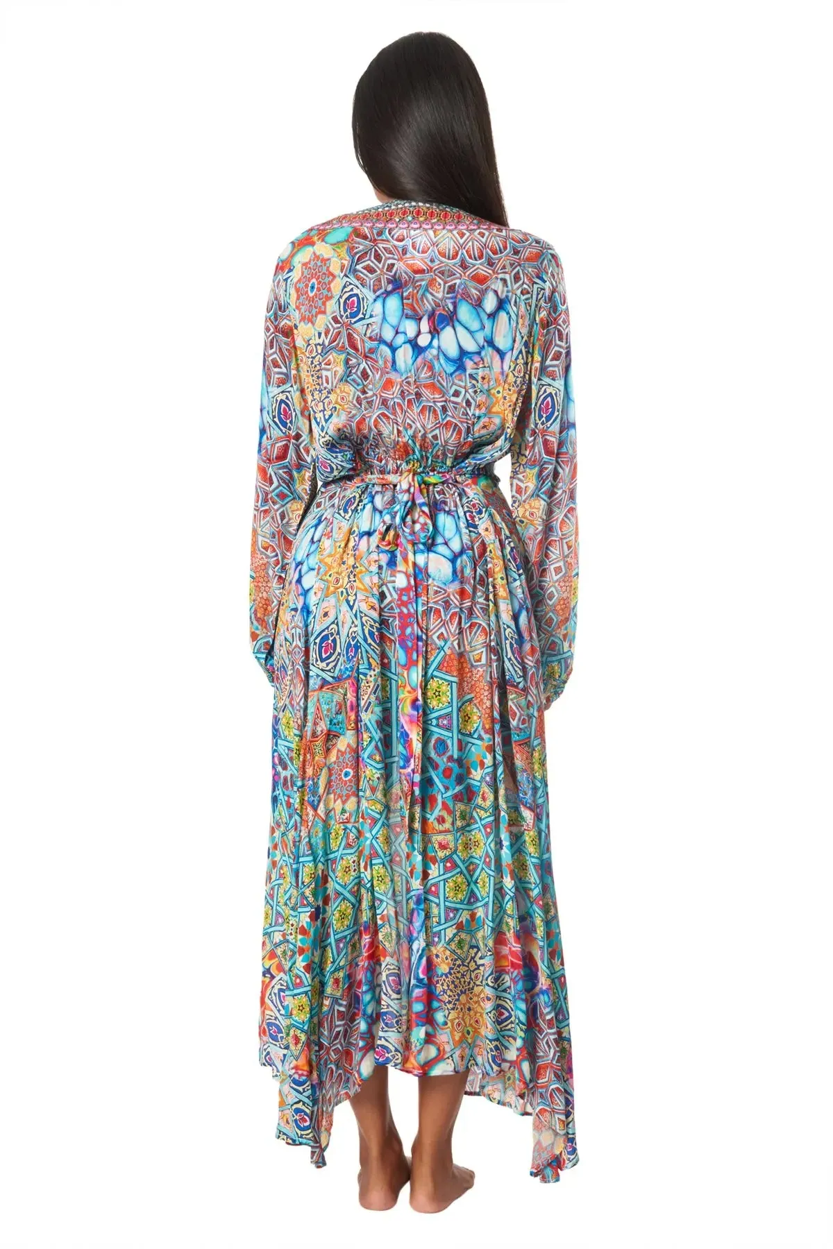 River Bed Women's Maxi Wrap Dresses
