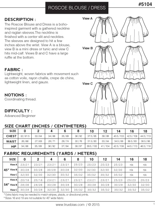 Roscoe Blouse   Dress