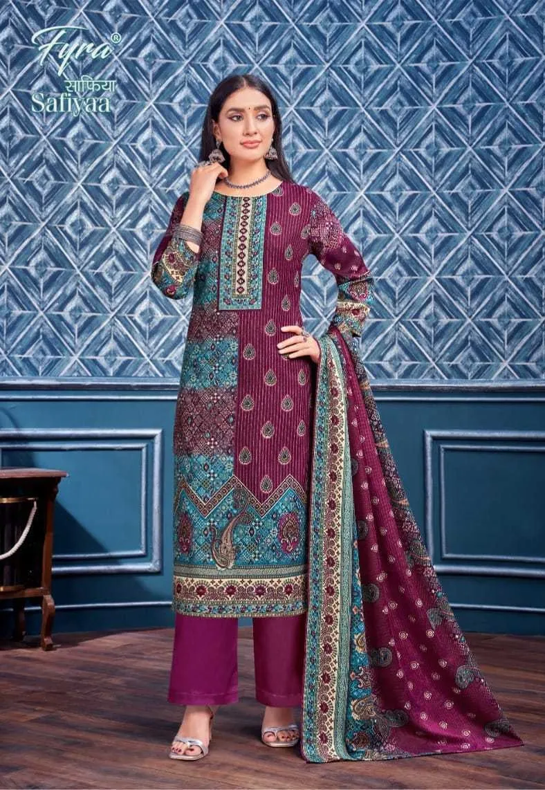 Safiyaa By Alok Suits Pashmina Unstiched Salwar Suits (365x08)