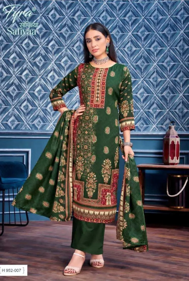 Safiyaa By Alok Suits Pashmina Unstiched Salwar Suits (365x08)