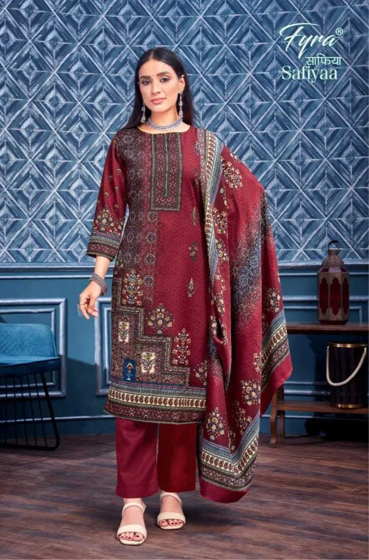 Safiyaa By Alok Suits Pashmina Unstiched Salwar Suits (365x08)