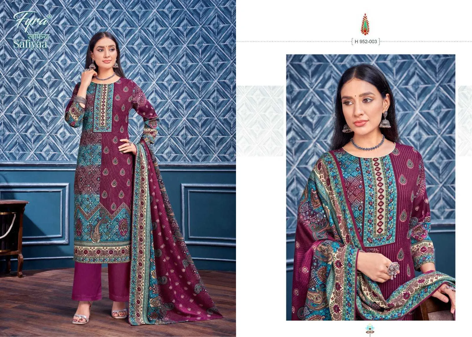 Safiyaa By Alok Suits Pashmina Unstiched Salwar Suits (365x08)