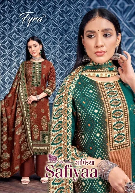 Safiyaa By Alok Suits Pashmina Unstiched Salwar Suits (365x08)