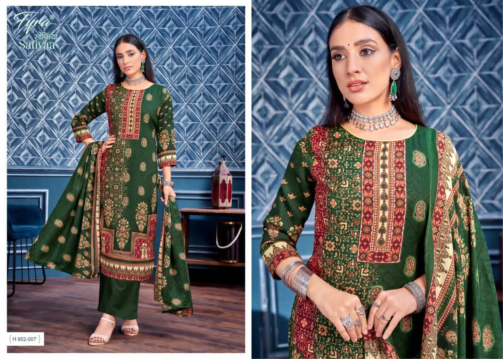 Safiyaa By Alok Suits Pashmina Unstiched Salwar Suits (365x08)