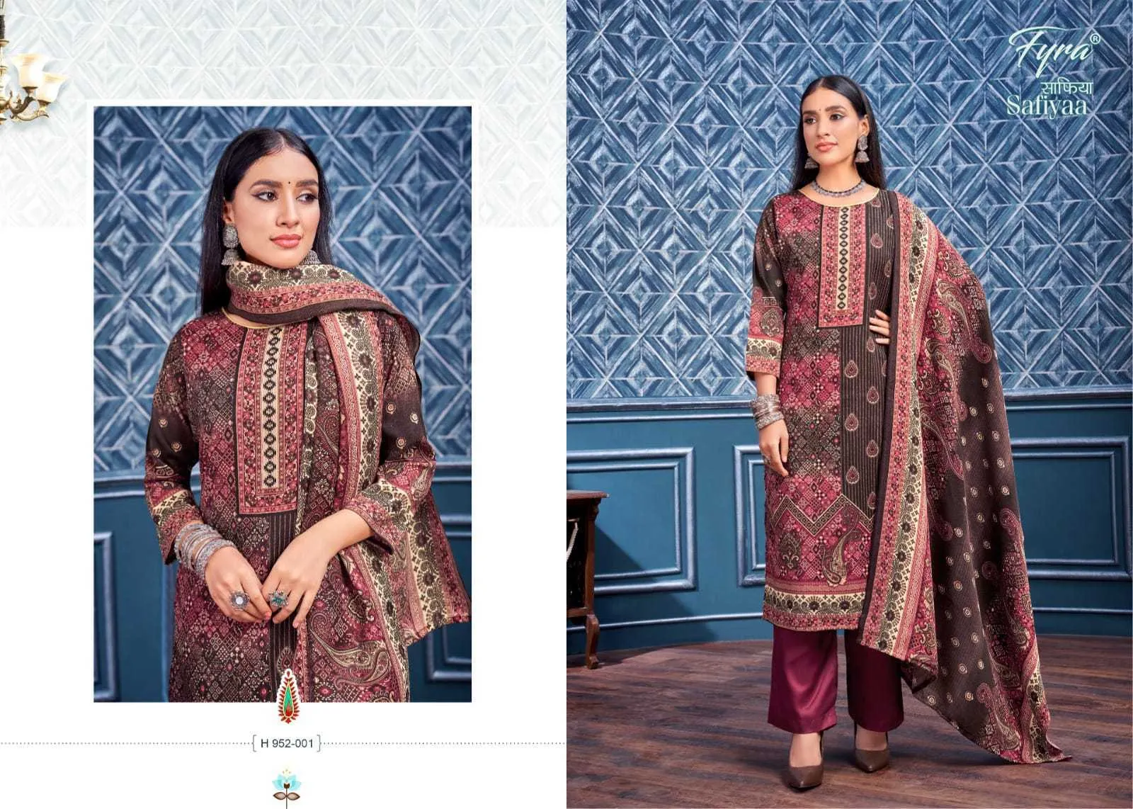 Safiyaa By Alok Suits Pashmina Unstiched Salwar Suits (365x08)