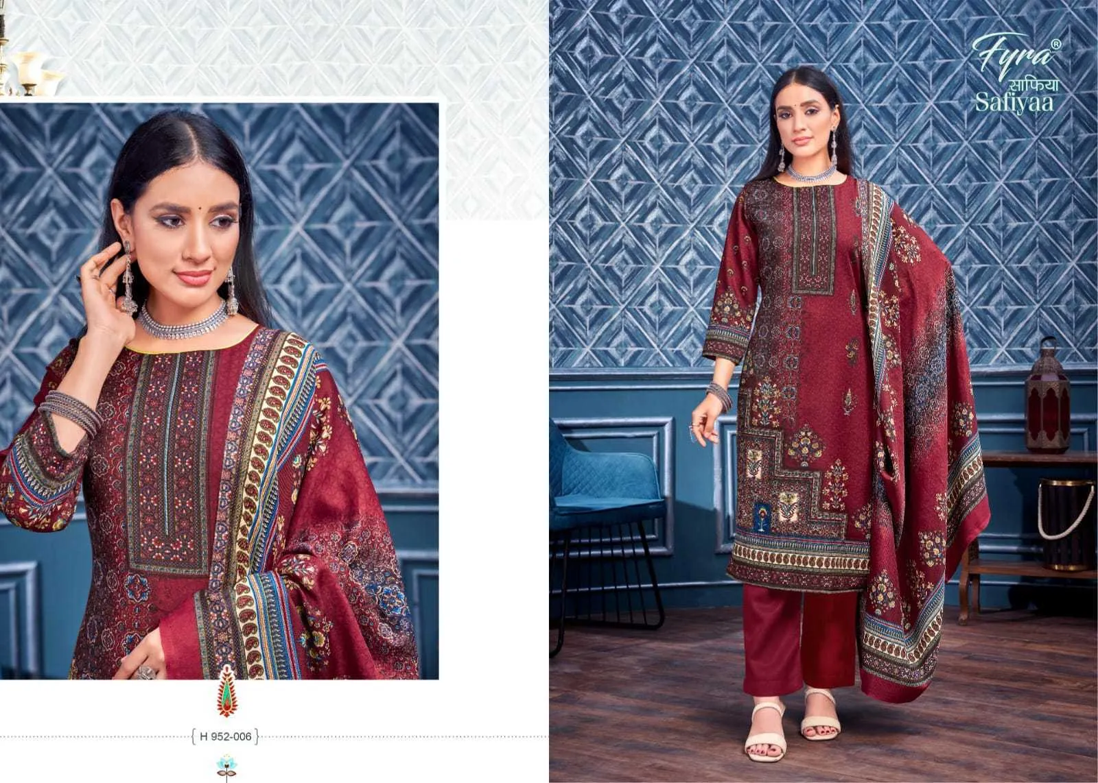 Safiyaa By Alok Suits Pashmina Unstiched Salwar Suits (365x08)