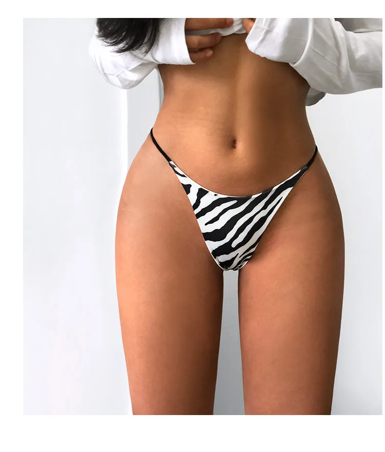 Sexy Women's Big Plus Size Cotton Underwear Panties Thong G String