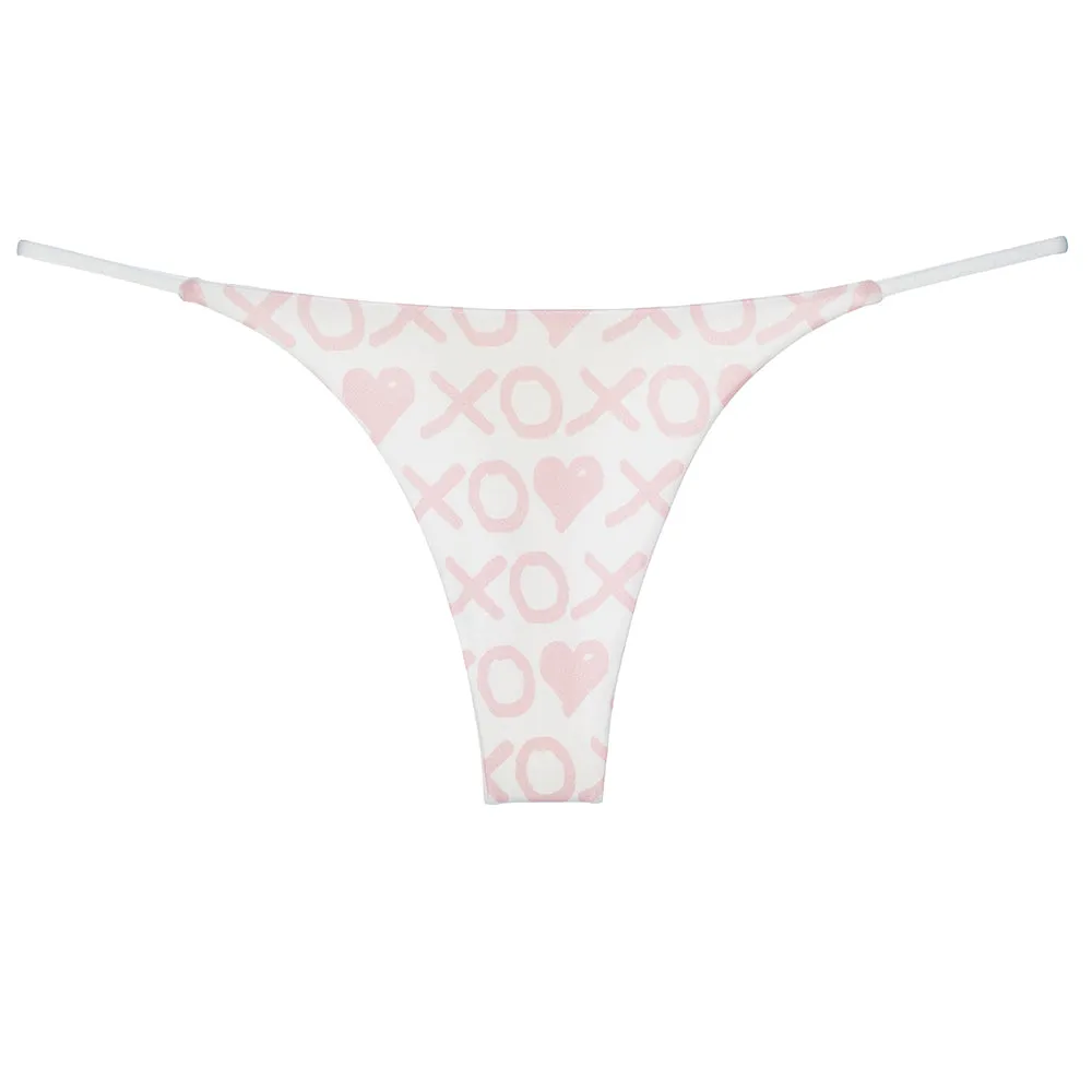 Sexy Women's Big Plus Size Cotton Underwear Panties Thong G String