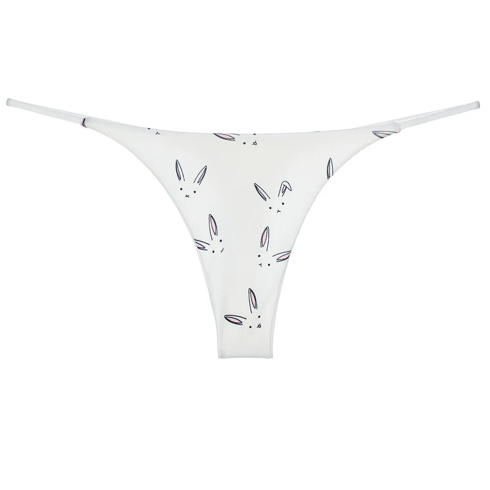 Sexy Women's Big Plus Size Cotton Underwear Panties Thong G String