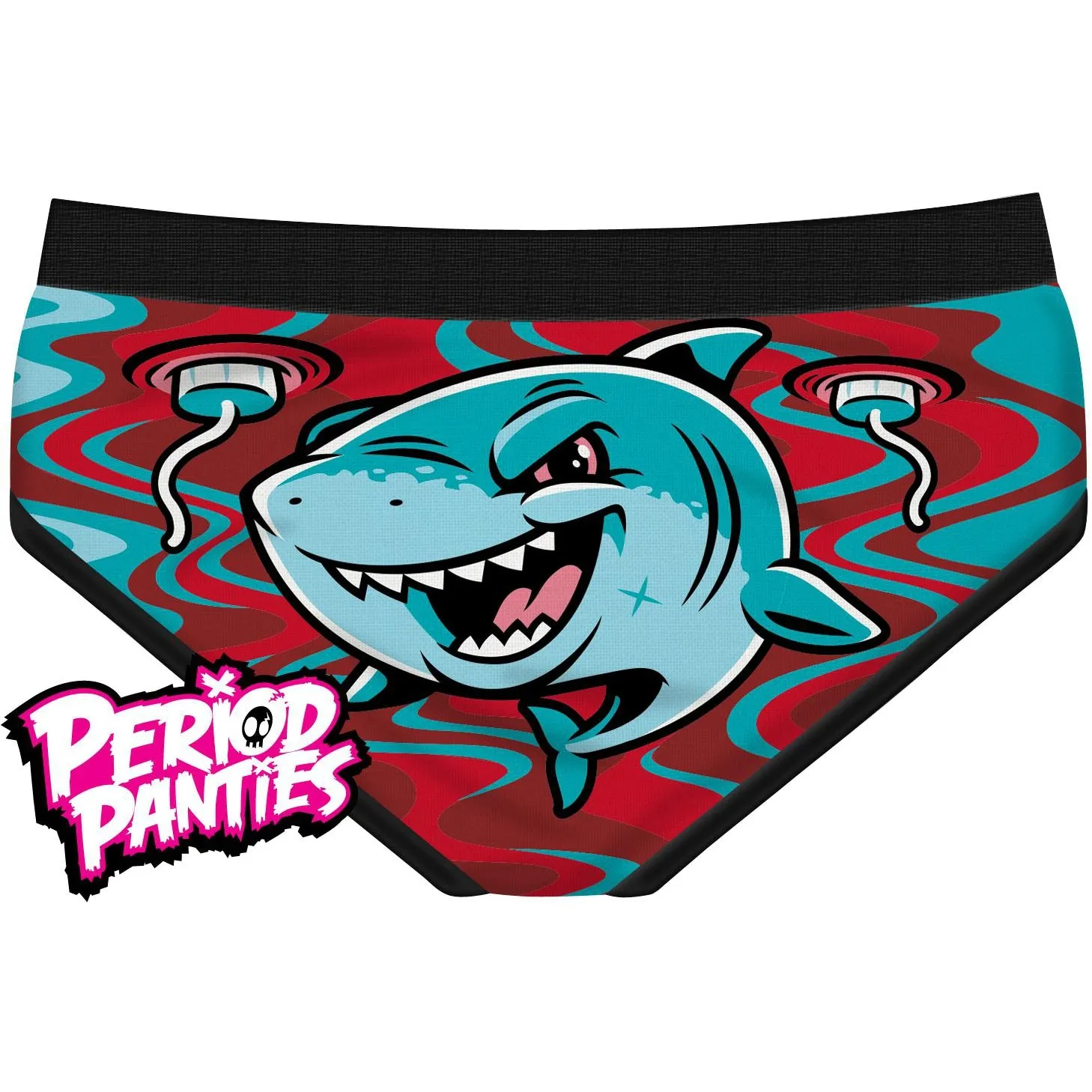 Shark Week Period Panties