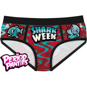 Shark Week Period Panties