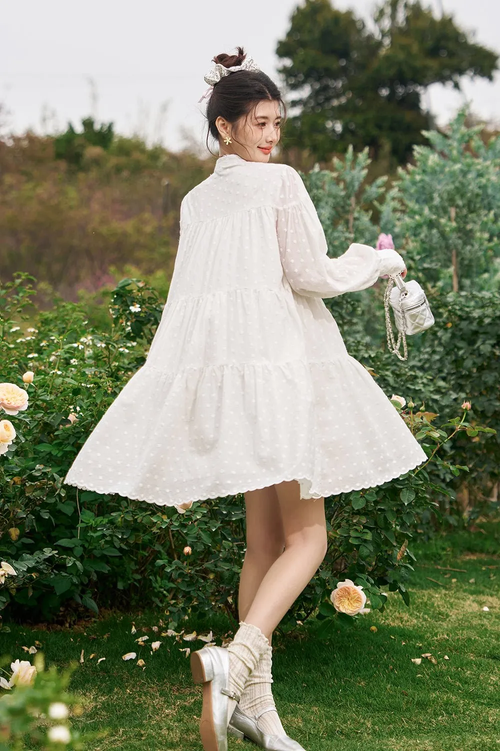 Solid Midi Dress for Women