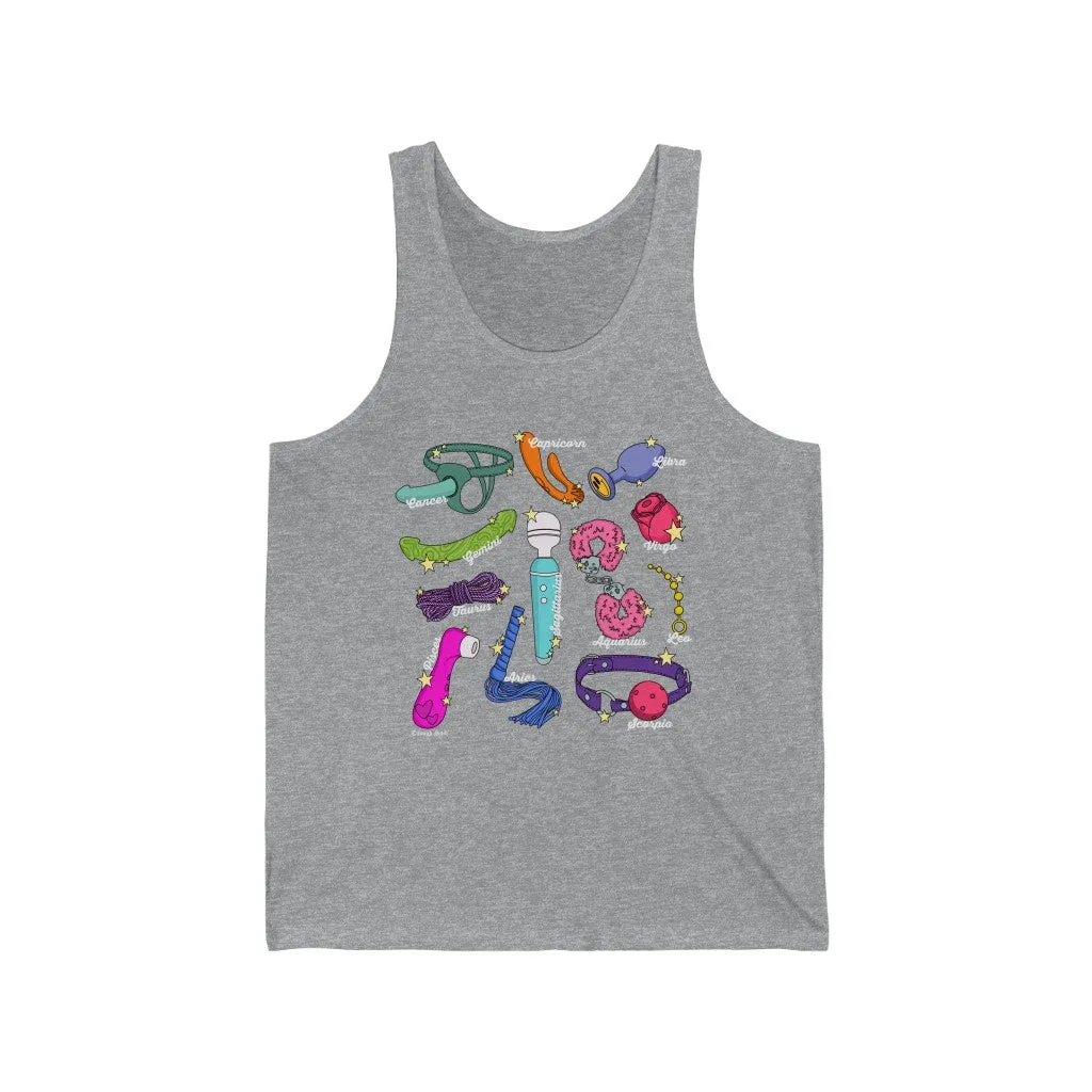 Unisex Jersey Tank - Sexy Zodiac