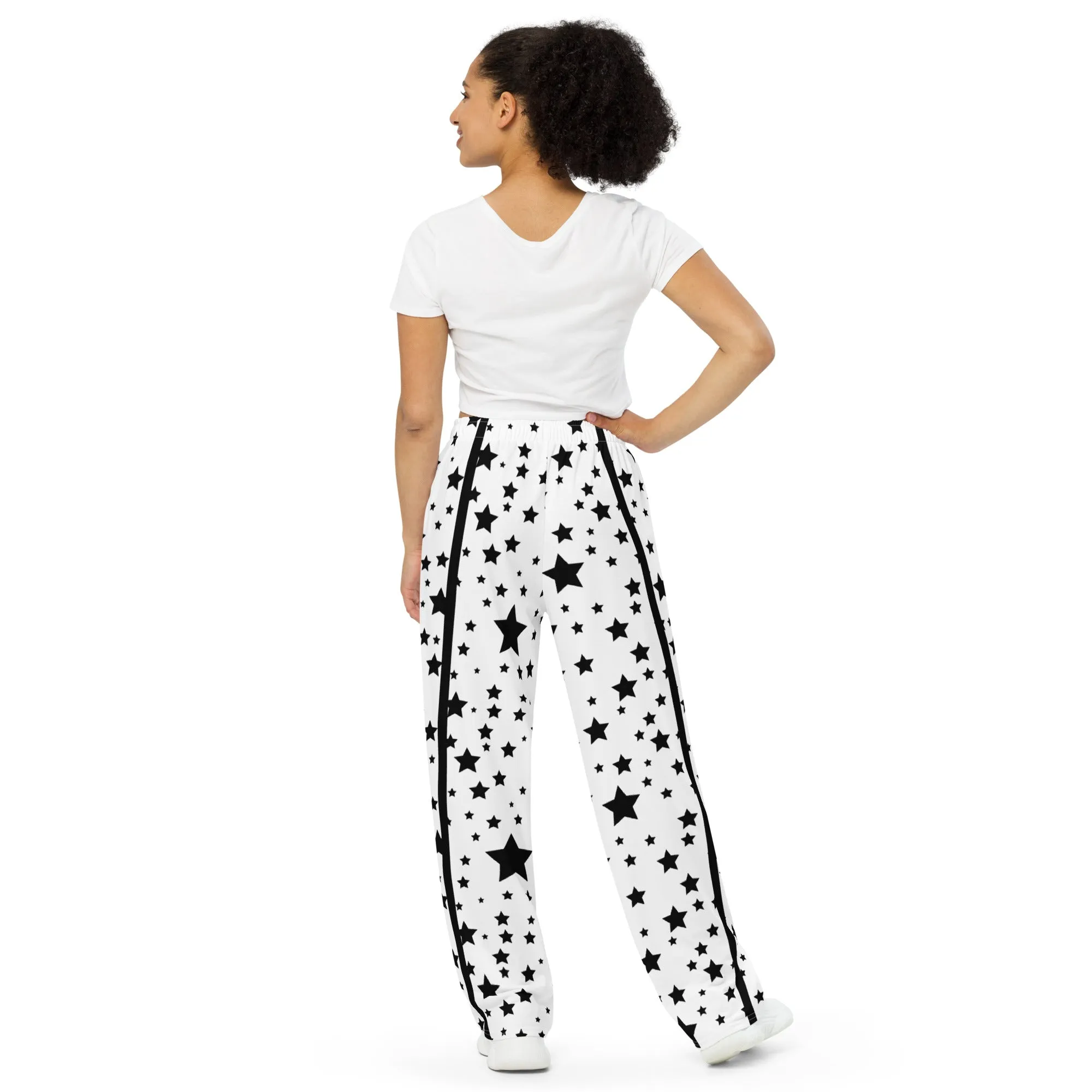 Unisex wide-leg pants