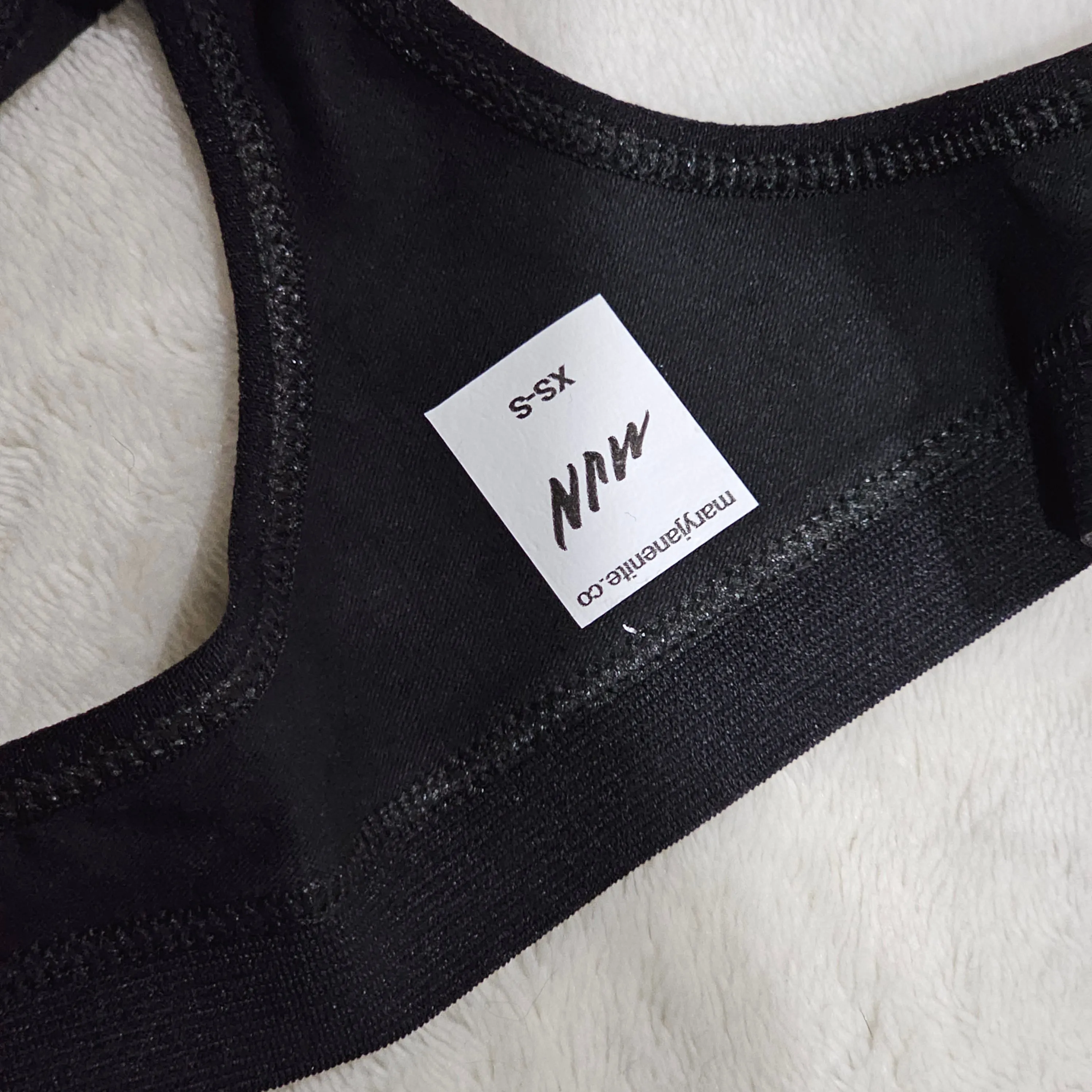 Witchcraft Panty | Soft Black Cotton Thong WITCHFUL THINKING Graphic